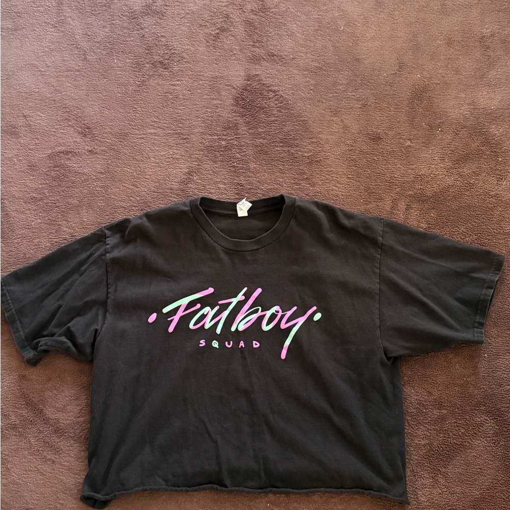 Black Fatboy Squad Graphic T-Shirt